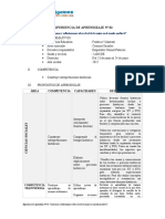 Experiencia de Aprendizaje 2° - Ciencias Sociales - CNEB