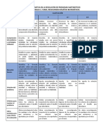 Rúbrica Actividad 11. Tarea. Resolviendo Desafíos Matemáticos.