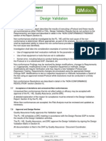 Medical Device Design Validation SOP 