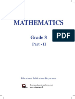 Maths G-8 P-II E