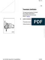 Audi Manual Transmission 6sp 01E