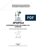 Apostila - Quesia - EXP. EM QUÍMICA DO CARBONO