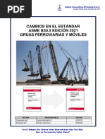 Cambios en El Estándar Asme B30.5 2021