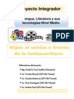 PROYECTO INTEGRADOR. LENGUA Y LITERATURA. NIVEL MEDIO. AJUSTADO Final