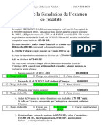 Simulation QCM en Fiscalité E2-E3 (Partie IS) Corrigé