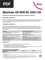 Mobilube HD 80W90, 85W140