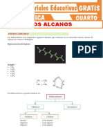 Los Alcanos para Cuarto Grado de Secundaria