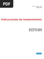 04.CJ211 04 Maintenance Instructions S222.362-01.Es