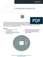 DT - Datasheet - Wireless Temperature Sensor EU QR