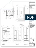 Section FF': Toilet Layouts Details 1