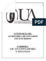 Antologia Auditoria Estados Financieros