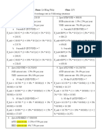 Exercise 1: Calculate Forward Exchange Rate in 5 Following Situations