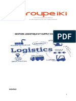 Support Gestion Logistique Et Supply Chain