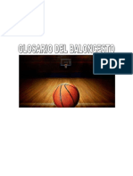 Glosario de Baloncesto