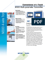 M300 Multi-Parameter Transmitter: Convenience at A Touch