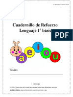 Cuadernillo Matematica y Lenguaje 1º Basico. para Imprimir