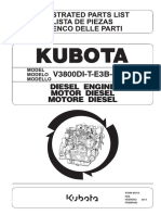 KUBOTA - Parts Catalogue - V3800DI-T-E3