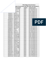 Defaulter's Report For Regular Courses Exam Fees 2021-2022, Even Semester AIDED