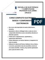 Electronica Basica y Componentes Electronicos Temario m17