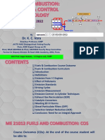 Fuels & Combustion - Emission & Control Technology TYBE COEP DR Vora 040422