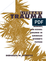 (SUNY Series in Psychoanalysis and Culture) Deborah M. Horvitz - Literary Trauma - Sadism, Memory, and Sexual Violence in American Women's Fiction-State University of New York Press (2000)