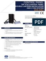 Tef 4732 Control Panel For Double Lantern Installation 230V (115V) SYSTEM