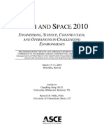 Earth and Space 2010 - Engineering, Science, Construction, and Operations in Challenging Environments, 2010