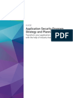 Application Security Program Strategy and Planning: Guide