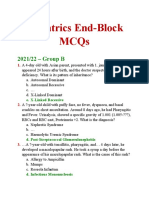 ALL Pediatrics End-Block MCQs