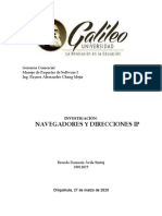 Navegadores y Direcciones Ip