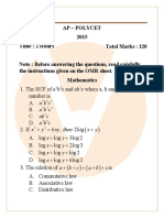 1630405126AP POLYCET 2015 Question Paper