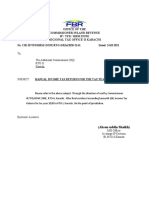 Office of The Commissioner Inland Revenue Ip / TFD / HRM Zone Regional Tax Office-Ii Karachi