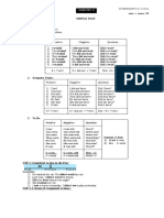 Simple Past: Semester Ii