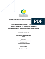 2007 Tuberquia (Libro) - Corpoantioaquia Programa Conocimiento y Mejoramiento de Los Recursos Naturales Proyecto Manejo y Conservación de La Flora