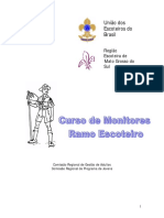 Curso de Monitores e Monitoras Ramo Escoteiro