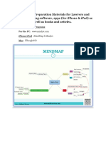 Useful Trial Preparation Materials For Lawyers and Parties, Including Software, Apps (For Iphone & Ipad) As Well As Books and Articles