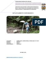 Informe Topografico 01