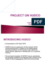 Project On HUDCO