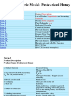 Example HACCP For Pasteurized Honey