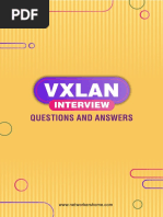 VXLAN Interview Questions and Answers