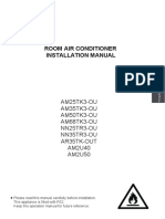 Installation Manual Room Air Conditioner