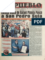 Revista Dominical Elecciones Generales 2001 Honduras 