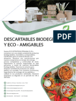 Descartables Biodegradables E.E.P