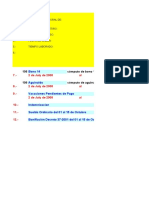 Calculos Liquidación Laboral (Formulas) 