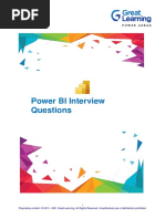 PowerBI Interview Questions 1 GL