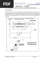 02a LASERs Session 2 (ND YAG Laser, He-Ne Laser and Semiconductor Laser)