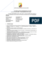 Concurso Público Coordinador (A) Opd-2022