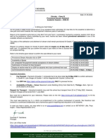 Circular - Class XI Provisional Stream Allotment Academic Session - 202223