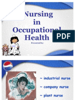 Occupational Health Nursing