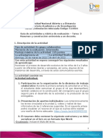 Guía de Actividades y Rúbrica de Evaluación - Unidad 2 - Tarea 3 - Construir Formato de Entrevista